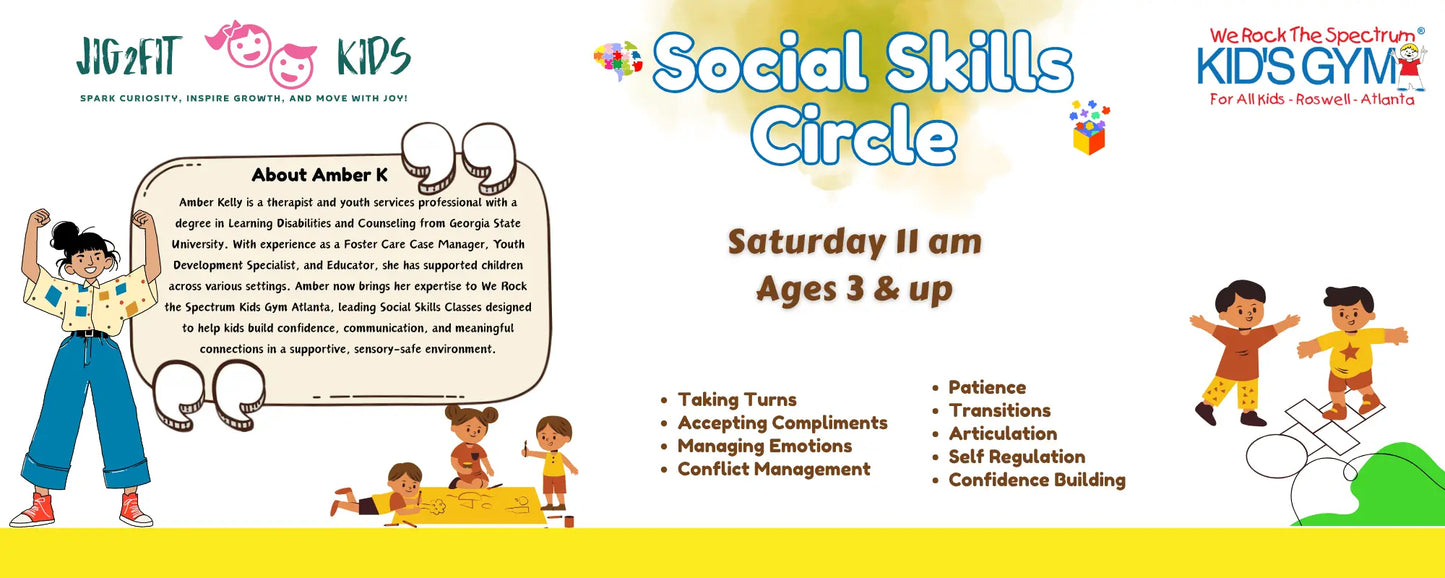 Social Skills Circle - Saturday - 11:00AM