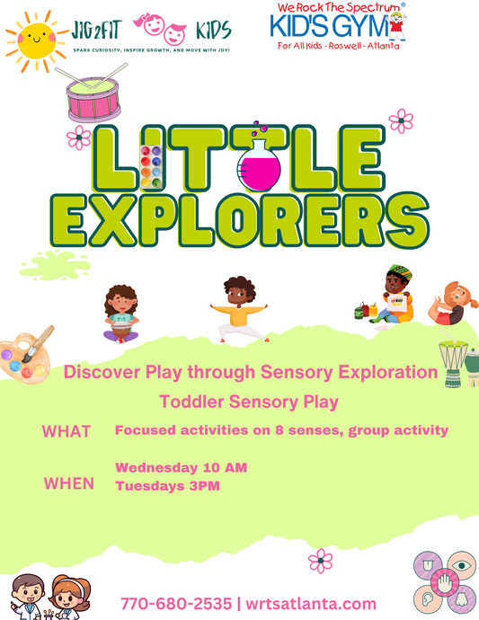 Sensory Explorers | 2-5 Years | Tuesday & Wednesday