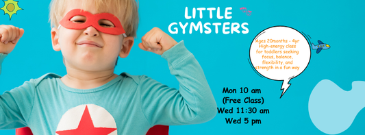 Little Gymsters - Joyful Toddler Movement - Monday 10:00AM & Wednesday 11:30AM & Wednesday 5:00PM