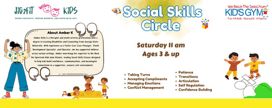 Social Skills Circle - Saturday - 11:00AM